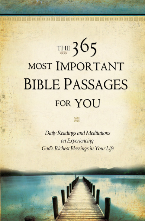 Cover image for book The 365 Most Important Bible Passages for You