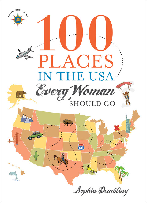 Cover image for book 100 Places in the USA Every Woman Should Go