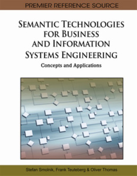 Cover image for book Semantic Technologies for Business and Information Systems Engineering: Concepts and Applications