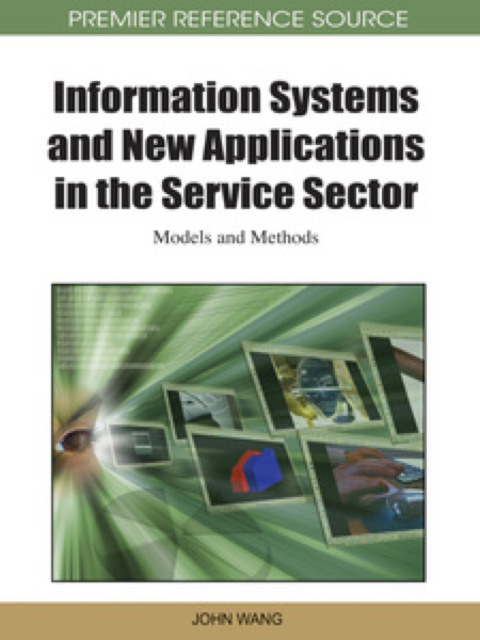 Cover image for book Information Systems and New Applications in the Service Sector: Models and Methods