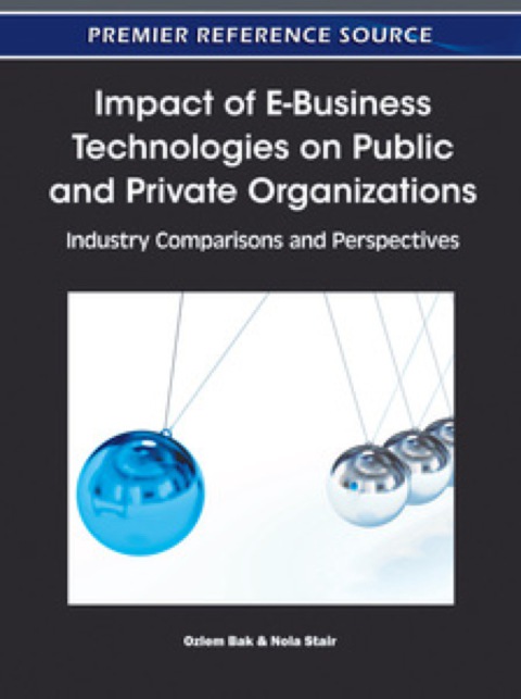 Cover image for book Impact of E-Business Technologies on Public and Private Organizations