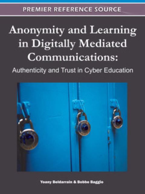 Cover image for book Anonymity and Learning in Digitally Mediated Communications