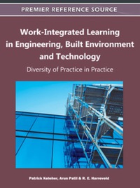 Cover image: Work-Integrated Learning in Engineering, Built Environment and Technology 9781609605476