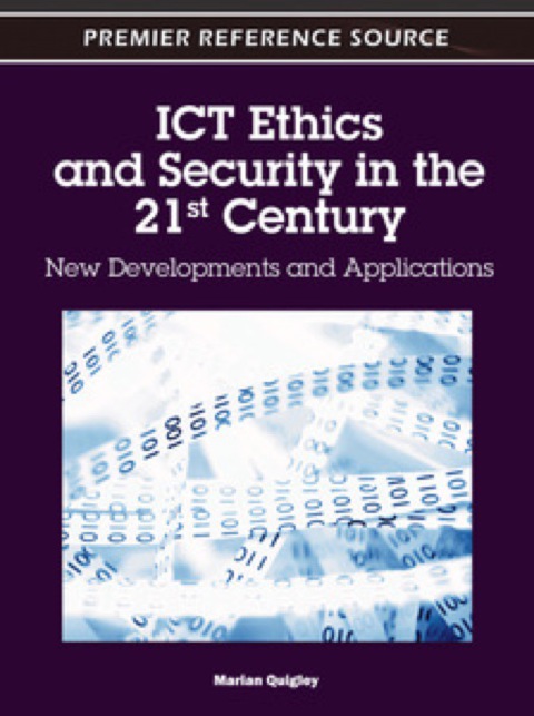 Cover image for book ICT Ethics and Security in the 21st Century