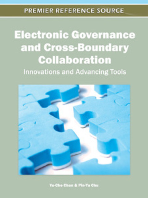 Cover image for book Electronic Governance and Cross-Boundary Collaboration: Innovations and Advancing Tools