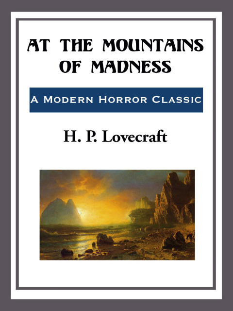 Cover image for book At the Mountains of Madness