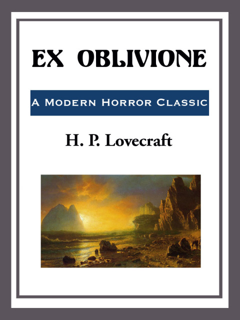Cover image for book Ex-Oblivione