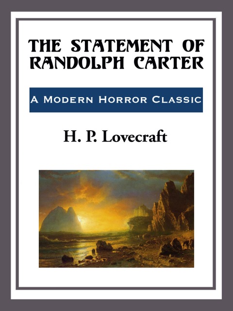 Cover image for book The Statement of Randolph Carter