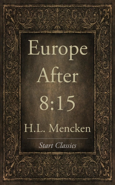 Cover image for book Europe after 8:15