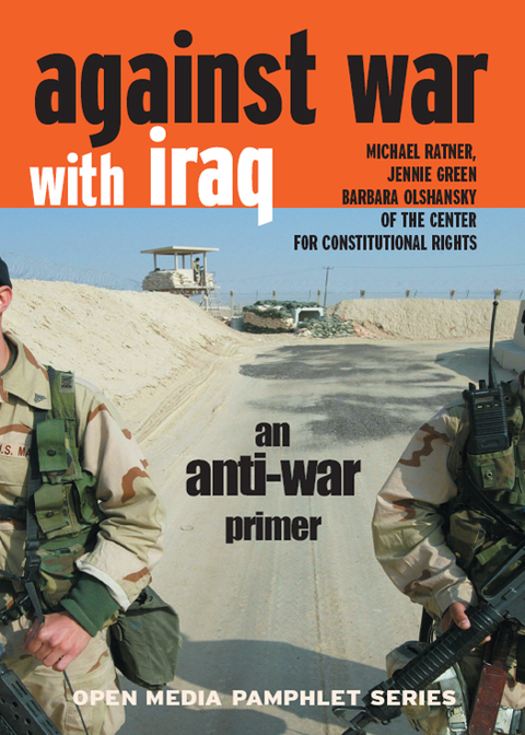 Cover image for book Against War with Iraq