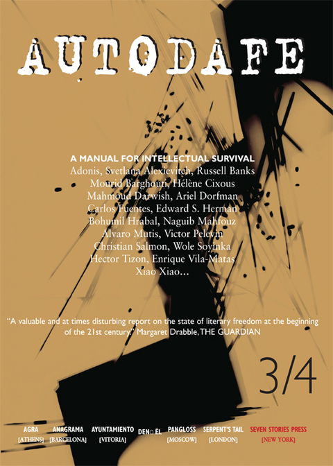 Cover image for book Autodafe 3/4