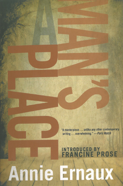 Cover image for book A Man's Place