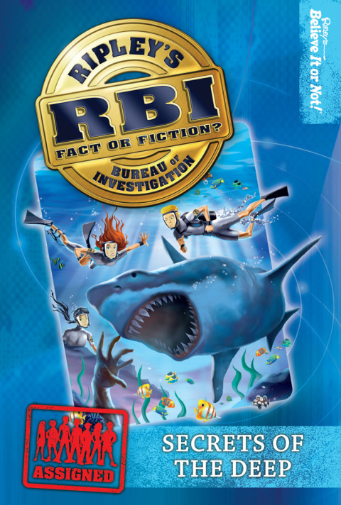 Cover image for book Ripley's RBI 04: Secrets of the Deep