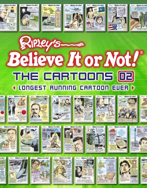 Cover image for book Ripley's Believe It or Not! The Cartoons 02