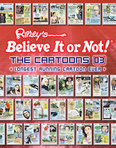 Cover image for book Ripley's Believe It or Not! The Cartoons 03