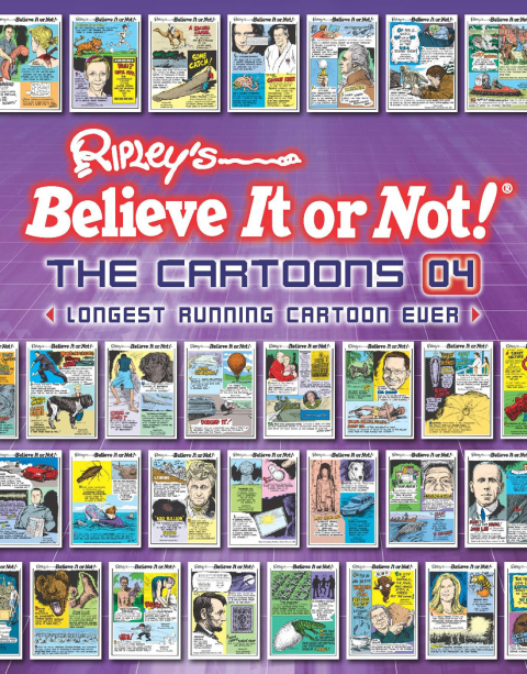 Cover image for book Ripley's Believe It or Not! The Cartoons 04