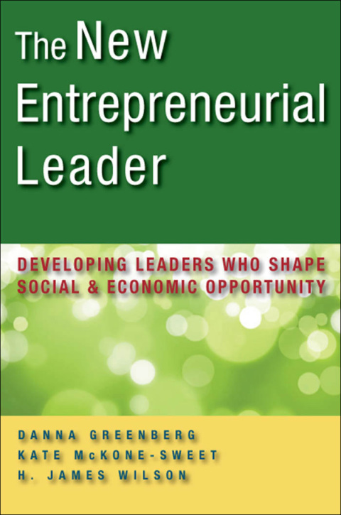 Cover image for book The New Entrepreneurial Leader