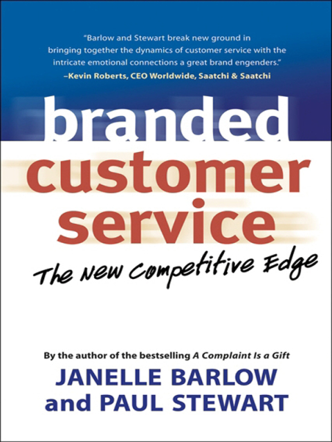 Cover image for book Branded Customer Service