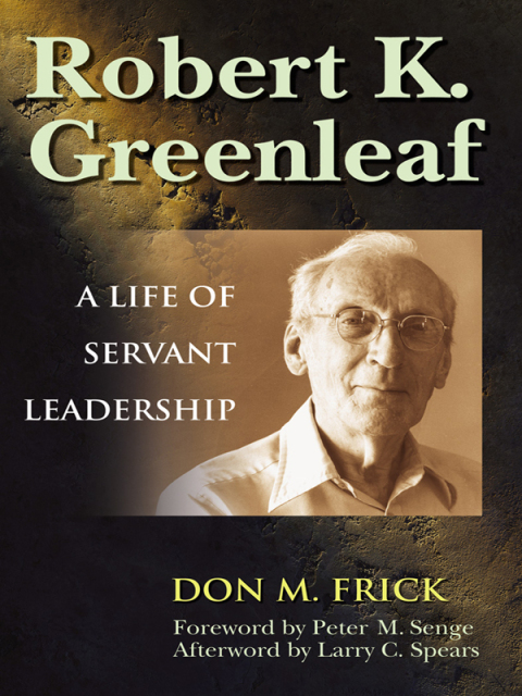 Cover image for book Robert K. Greenleaf