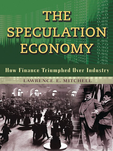 Cover image for book The Speculation Economy