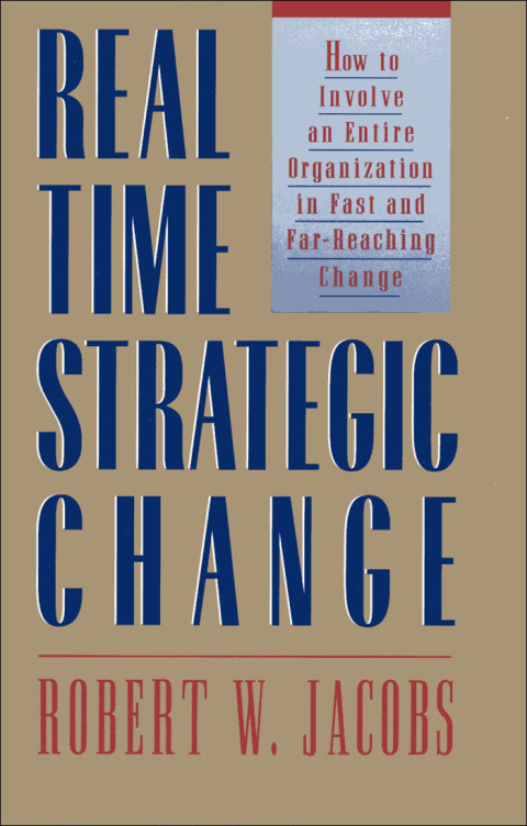 Cover image for book Real Time Strategic Change