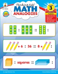 صورة الغلاف: Thinking Kids’™ Math Analogies, Grade 3 9781936024193