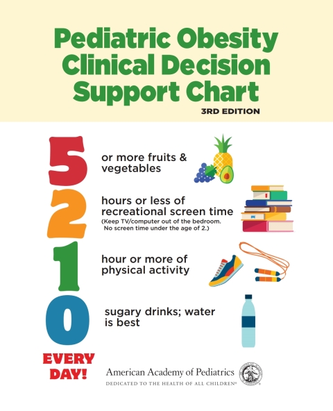 Cover image for book 5210 Pediatric Obesity Clinical Decision Support Chart