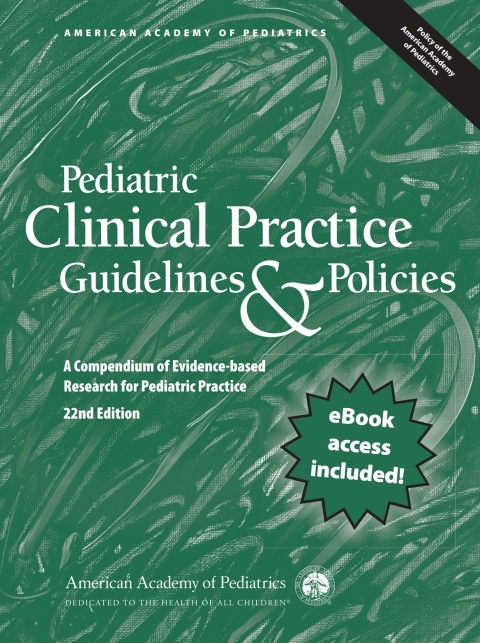 Cover image for book Pediatric Clinical Practice Guidelines & Policies