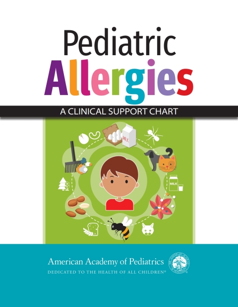 Cover image for book Pediatric Allergies: A Clinical Support Chart