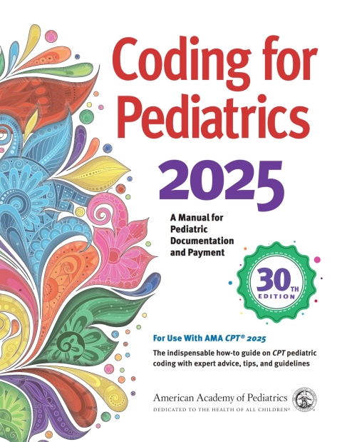 Cover image for book Coding for Pediatrics 2025