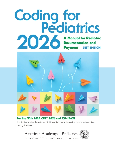 Cover image for book Coding for Pediatrics 2026, 31st Edition