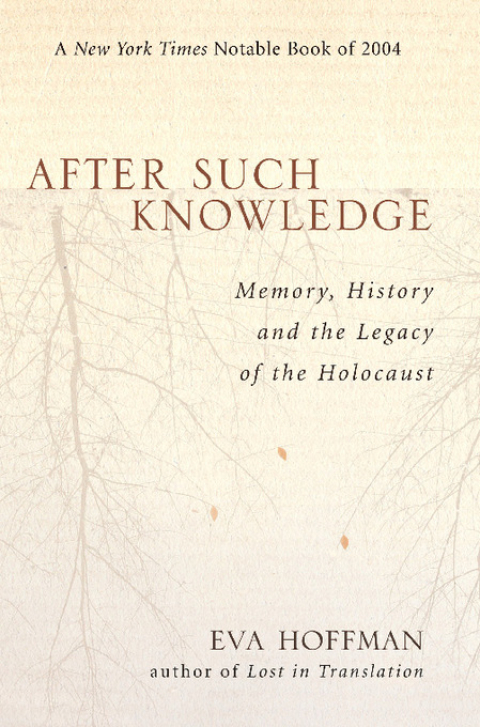 Cover image for book After Such Knowledge