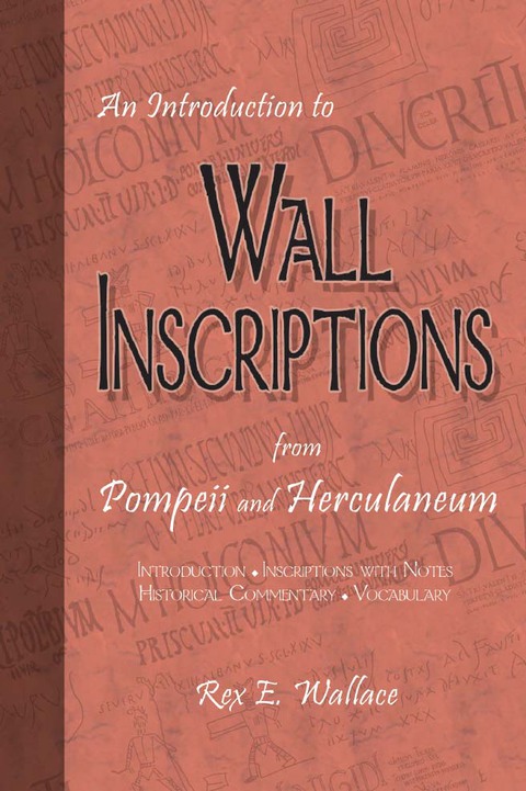 Cover image for book An Introduction to Wall Inscriptions
