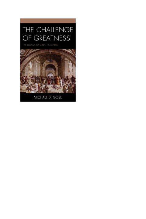 Cover image for book The Challenge of Greatness