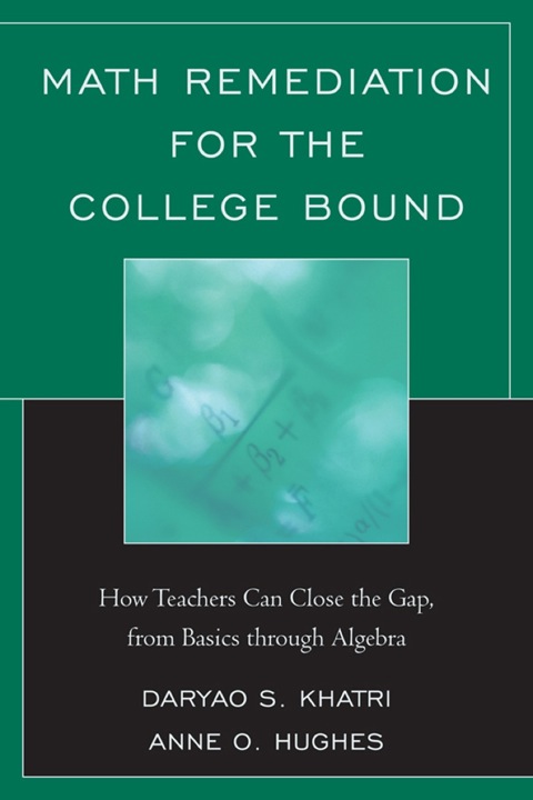 Cover image for book Math Remediation for the College Bound