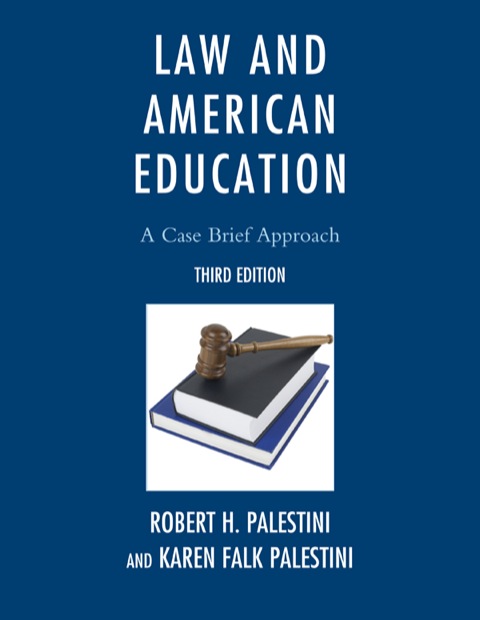 Cover image for book Law and American Education