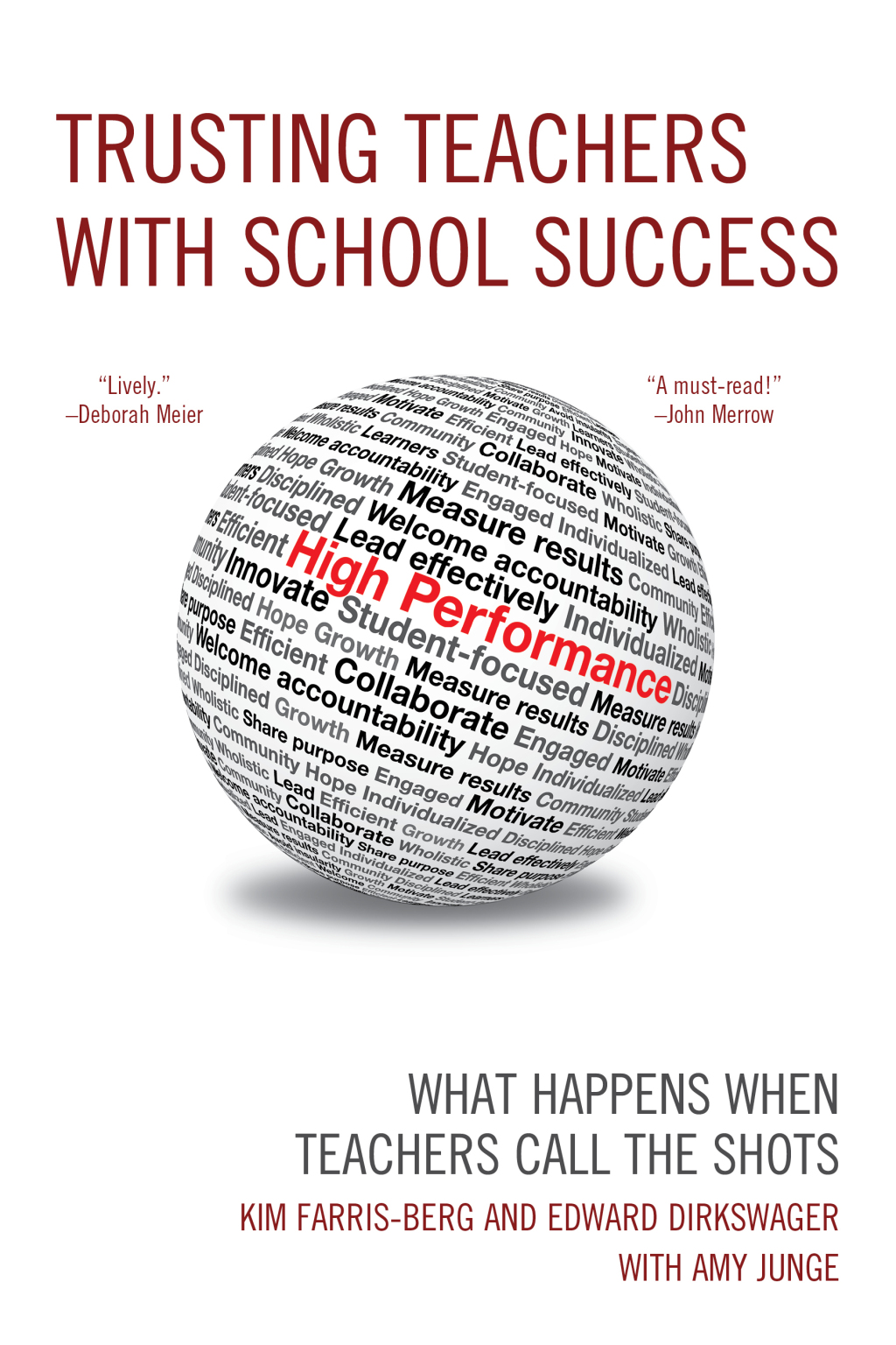 Reflowable Trusting Teachers with School Success; $33.73