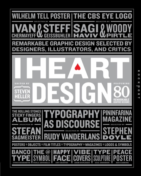Cover image for book I Heart Design