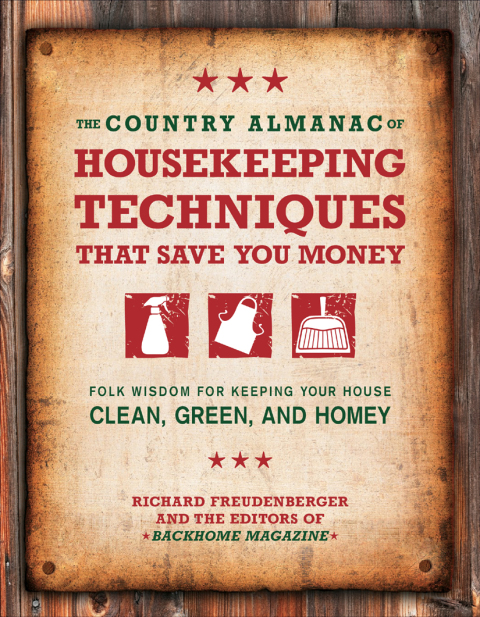 Cover image for book The Country Almanac of Housekeeping Techniques That Save You Money