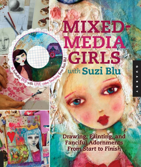 Cover image for book Mixed-Media Girls with Suzi Blu