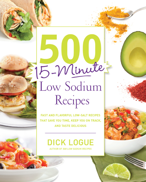 Cover image for book 500 15-Minute Low Sodium Recipes
