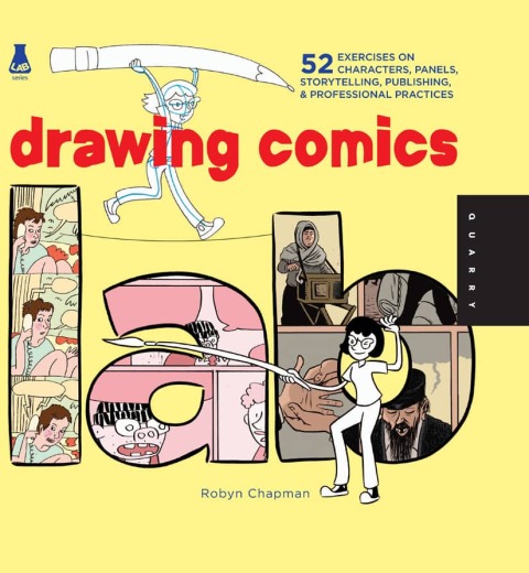Cover image for book Drawing Comics Lab