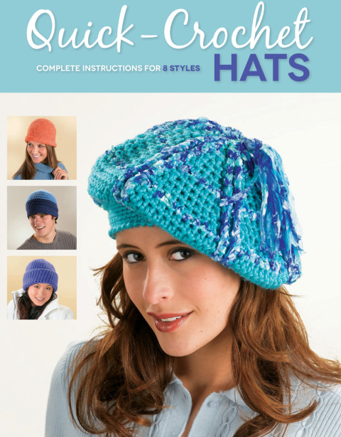 Cover image for book Quick-Crochet Hats
