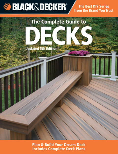 Cover image for book Black & Decker The Complete Guide to Decks, Updated 5th Edition