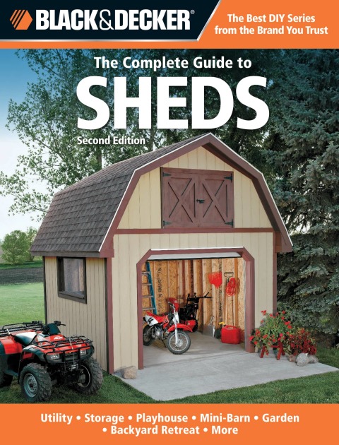 Cover image for book Black & Decker The Complete Guide to Sheds, 2nd Edition