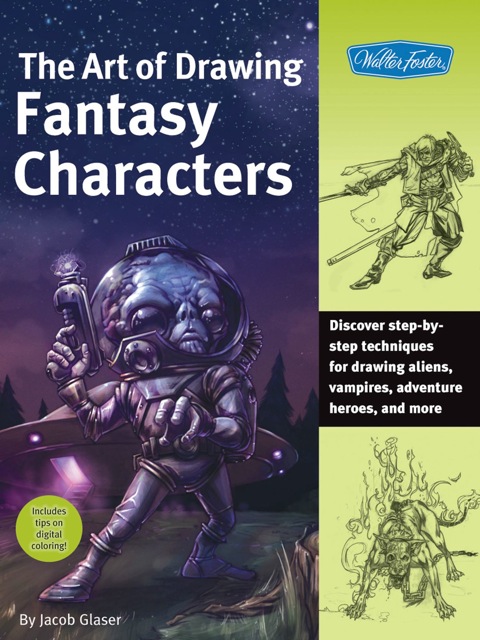 Cover image for book Art of Drawing Fantasy Characters