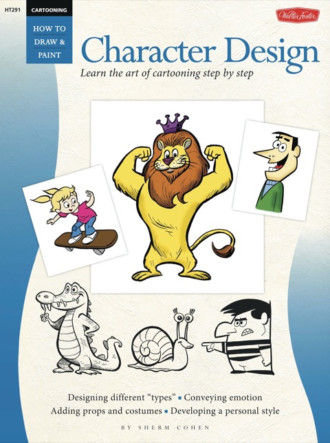Cover image for book Cartooning: Character Design