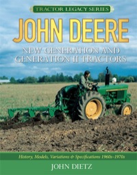 Cover image: John Deere New Generation and Generation II Tractors 9780760336007