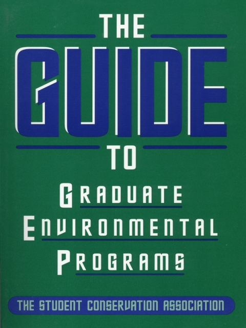 Cover image for book The Guide to Graduate Environmental Programs
