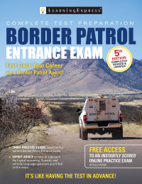 صورة الغلاف: Border Patrol Entrance Exam 5th edition 9781611030525